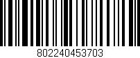 Código de barras (EAN, GTIN, SKU, ISBN): '802240453703'