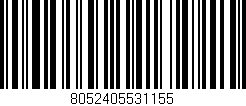 Código de barras (EAN, GTIN, SKU, ISBN): '8052405531155'