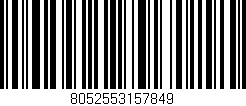 Código de barras (EAN, GTIN, SKU, ISBN): '8052553157849'