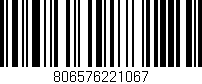 Código de barras (EAN, GTIN, SKU, ISBN): '806576221067'