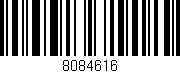 Código de barras (EAN, GTIN, SKU, ISBN): '8084616'