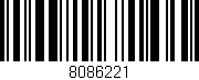 Código de barras (EAN, GTIN, SKU, ISBN): '8086221'