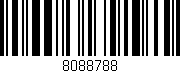 Código de barras (EAN, GTIN, SKU, ISBN): '8088788'