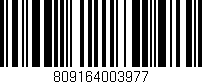 Código de barras (EAN, GTIN, SKU, ISBN): '809164003977'
