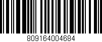 Código de barras (EAN, GTIN, SKU, ISBN): '809164004684'
