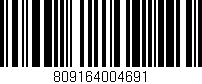 Código de barras (EAN, GTIN, SKU, ISBN): '809164004691'