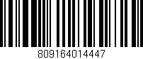 Código de barras (EAN, GTIN, SKU, ISBN): '809164014447'