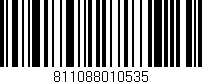 Código de barras (EAN, GTIN, SKU, ISBN): '811088010535'