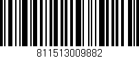 Código de barras (EAN, GTIN, SKU, ISBN): '811513009882'