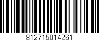 Código de barras (EAN, GTIN, SKU, ISBN): '812715014261'