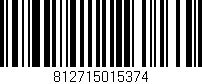 Código de barras (EAN, GTIN, SKU, ISBN): '812715015374'