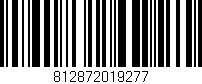 Código de barras (EAN, GTIN, SKU, ISBN): '812872019277'