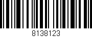 Código de barras (EAN, GTIN, SKU, ISBN): '8138123'