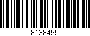 Código de barras (EAN, GTIN, SKU, ISBN): '8138495'