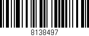 Código de barras (EAN, GTIN, SKU, ISBN): '8138497'