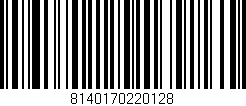 Código de barras (EAN, GTIN, SKU, ISBN): '8140170220128'