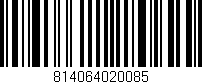 Código de barras (EAN, GTIN, SKU, ISBN): '814064020085'