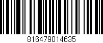 Código de barras (EAN, GTIN, SKU, ISBN): '816479014635'