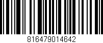 Código de barras (EAN, GTIN, SKU, ISBN): '816479014642'