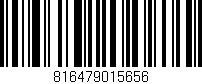 Código de barras (EAN, GTIN, SKU, ISBN): '816479015656'