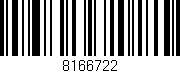 Código de barras (EAN, GTIN, SKU, ISBN): '8166722'