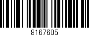 Código de barras (EAN, GTIN, SKU, ISBN): '8167605'
