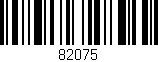 Código de barras (EAN, GTIN, SKU, ISBN): '82075'