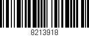 Código de barras (EAN, GTIN, SKU, ISBN): '8213918'