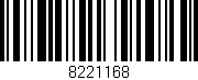 Código de barras (EAN, GTIN, SKU, ISBN): '8221168'