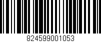Código de barras (EAN, GTIN, SKU, ISBN): '824599001053'