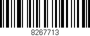 Código de barras (EAN, GTIN, SKU, ISBN): '8267713'