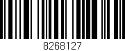 Código de barras (EAN, GTIN, SKU, ISBN): '8268127'