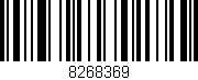 Código de barras (EAN, GTIN, SKU, ISBN): '8268369'