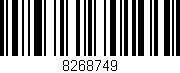 Código de barras (EAN, GTIN, SKU, ISBN): '8268749'