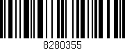 Código de barras (EAN, GTIN, SKU, ISBN): '8280355'