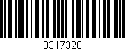 Código de barras (EAN, GTIN, SKU, ISBN): '8317328'