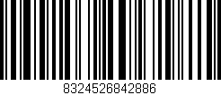 Código de barras (EAN, GTIN, SKU, ISBN): '8324526842886'