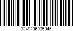 Código de barras (EAN, GTIN, SKU, ISBN): '8349736395946'