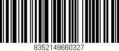 Código de barras (EAN, GTIN, SKU, ISBN): '8352149660327'