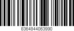 Código de barras (EAN, GTIN, SKU, ISBN): '8364844063990'