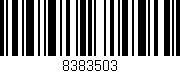 Código de barras (EAN, GTIN, SKU, ISBN): '8383503'