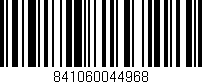Código de barras (EAN, GTIN, SKU, ISBN): '841060044968'