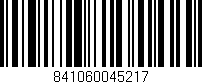 Código de barras (EAN, GTIN, SKU, ISBN): '841060045217'
