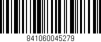 Código de barras (EAN, GTIN, SKU, ISBN): '841060045279'