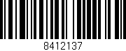 Código de barras (EAN, GTIN, SKU, ISBN): '8412137'