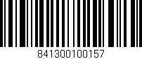 Código de barras (EAN, GTIN, SKU, ISBN): '841300100157'