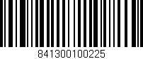 Código de barras (EAN, GTIN, SKU, ISBN): '841300100225'
