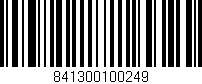 Código de barras (EAN, GTIN, SKU, ISBN): '841300100249'