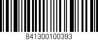 Código de barras (EAN, GTIN, SKU, ISBN): '841300100393'