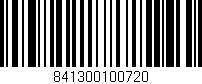Código de barras (EAN, GTIN, SKU, ISBN): '841300100720'
